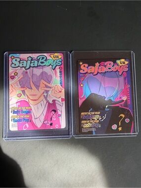 Mystery UR- 007 & 012 Trading Card Set